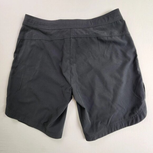 Free Country Bermuda Board Shorts Womens Large Shadow Gray Quick Dry UPF 50 Swim - Picture 11 of 11